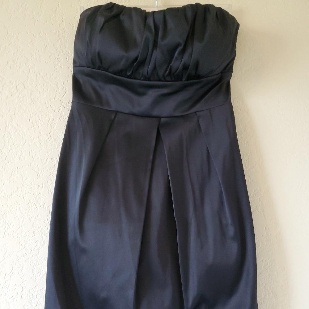 Little Black Strapless Dress